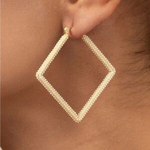 NEW Uncommon James Girl Boss Reimagined Hoop Earrings